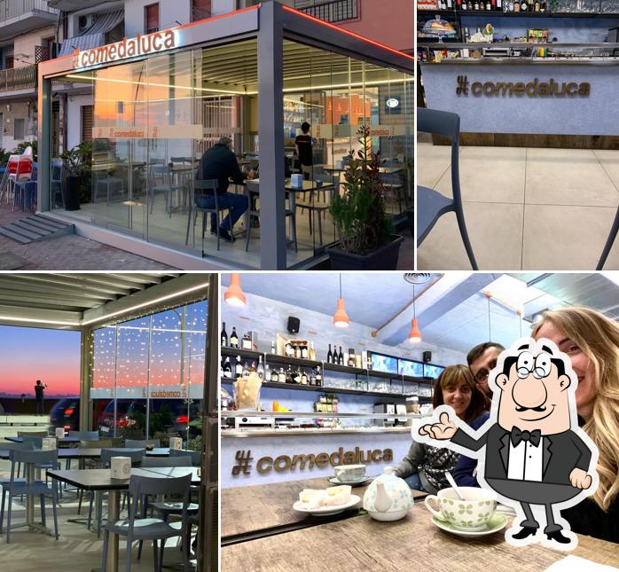 Vista esterna Come da Luca sul lungomare