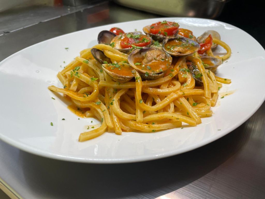 Spaghetti alle vongole veraci del Golfo di Gela